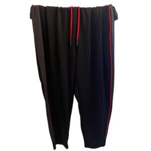 AND 1 3XL BLACK SWEATPANTS DRAWSTRING LONG PANTS ELASTIC WAIST
